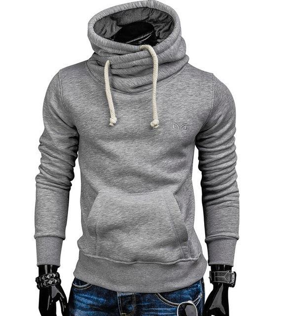 Spring & Autumn High-Neck Hoodies