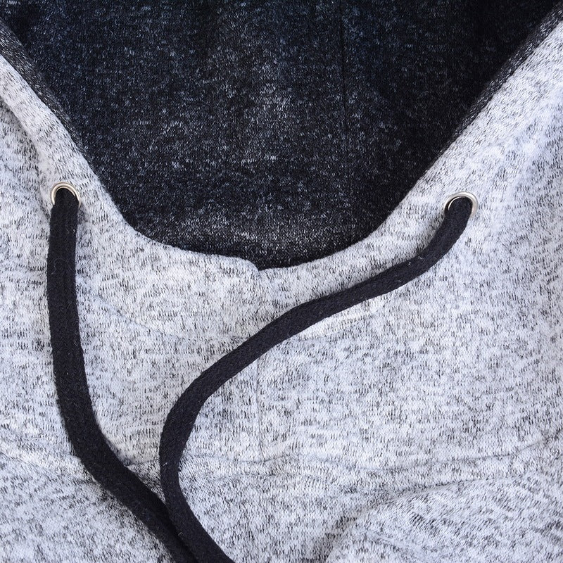 Solid  Autumn & Winter Hoodies