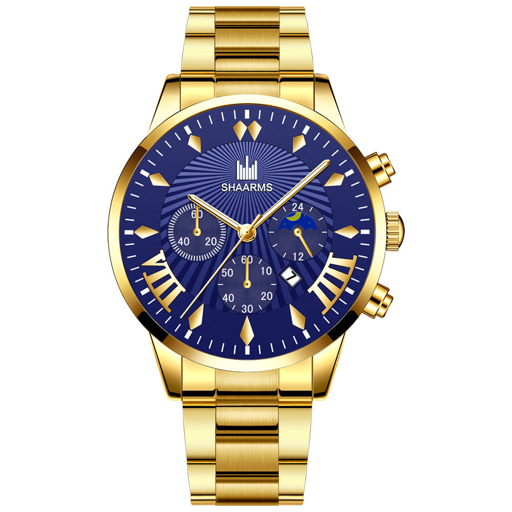 Classic Sun Pattern Watch