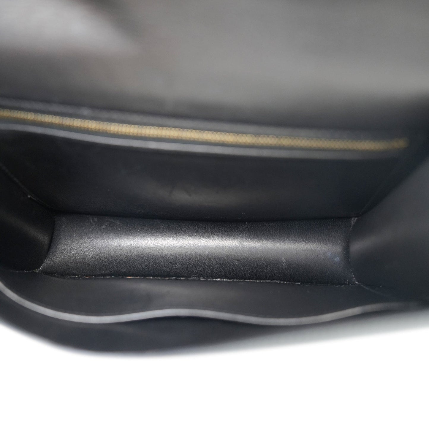 21B Grey Caviar Quilted Business Affinity Medium Flap Light Gold Hardware