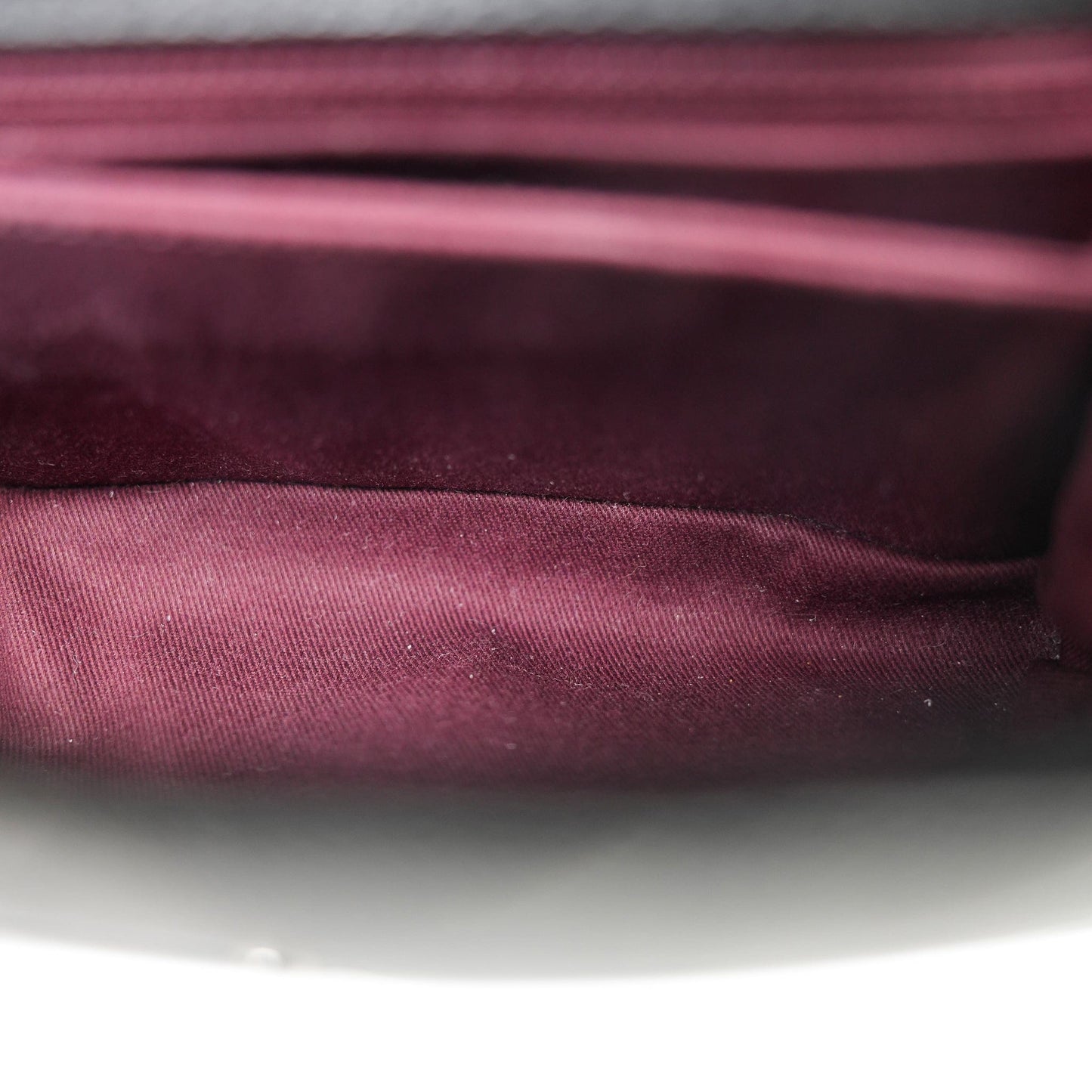 19K Black Caviar Chevron Quilted Small Coco Handle Ruthenium Hardware