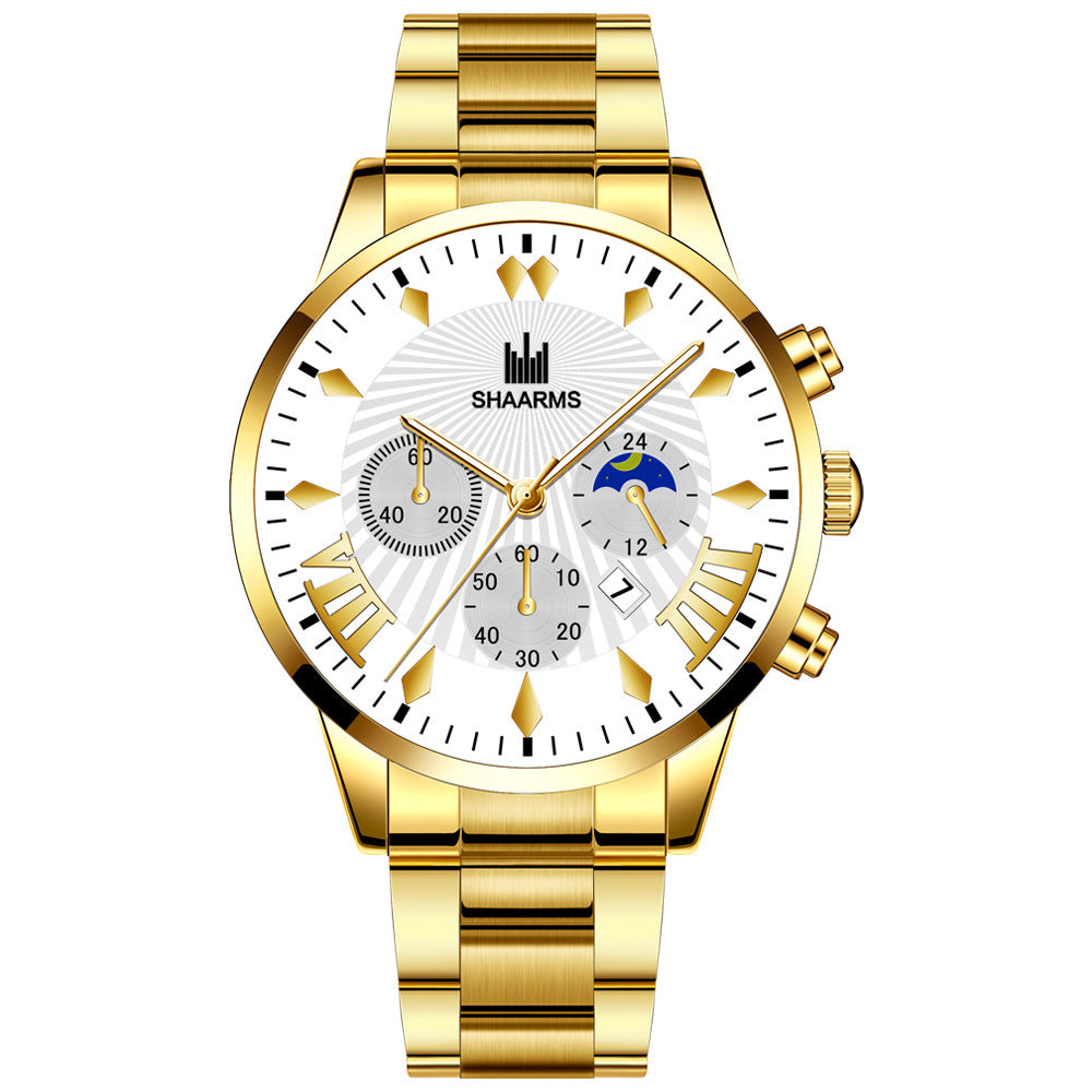 Classic Sun Pattern Watch