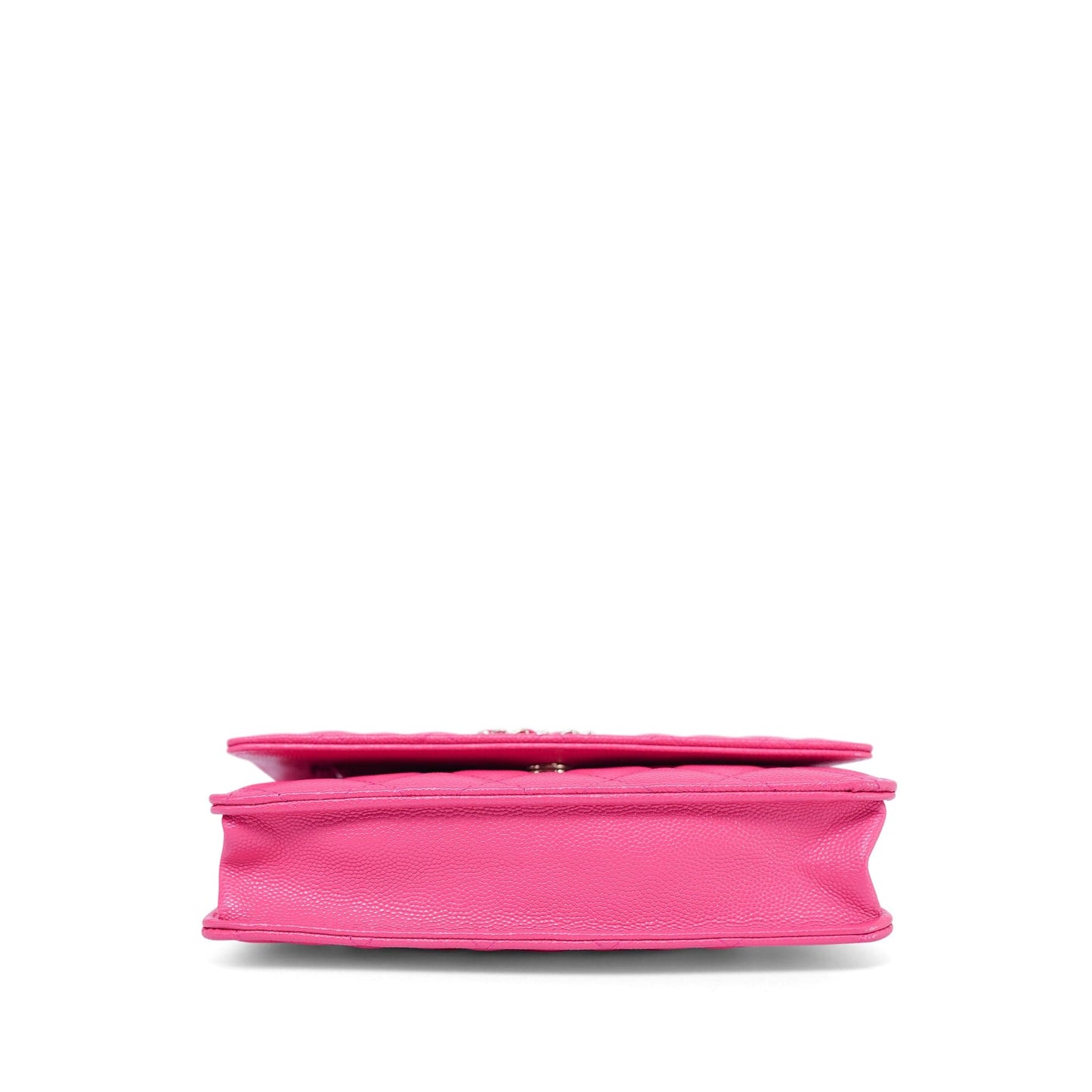 20K Pink Caviar Quilted Wallet on Chain WOC LGHW