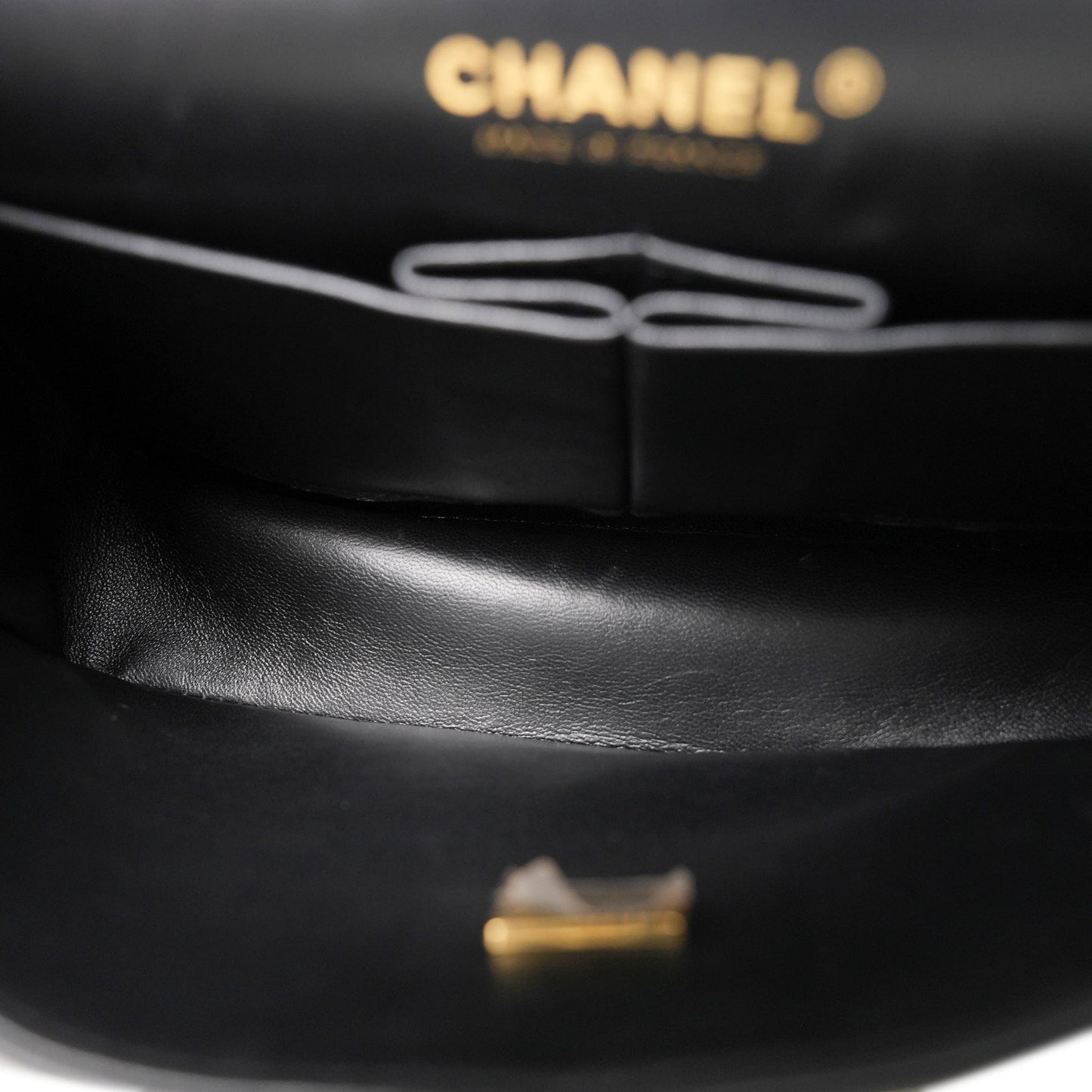 21B Black Lambskin Quilted Classic Flap Small Rose Gold Hardware