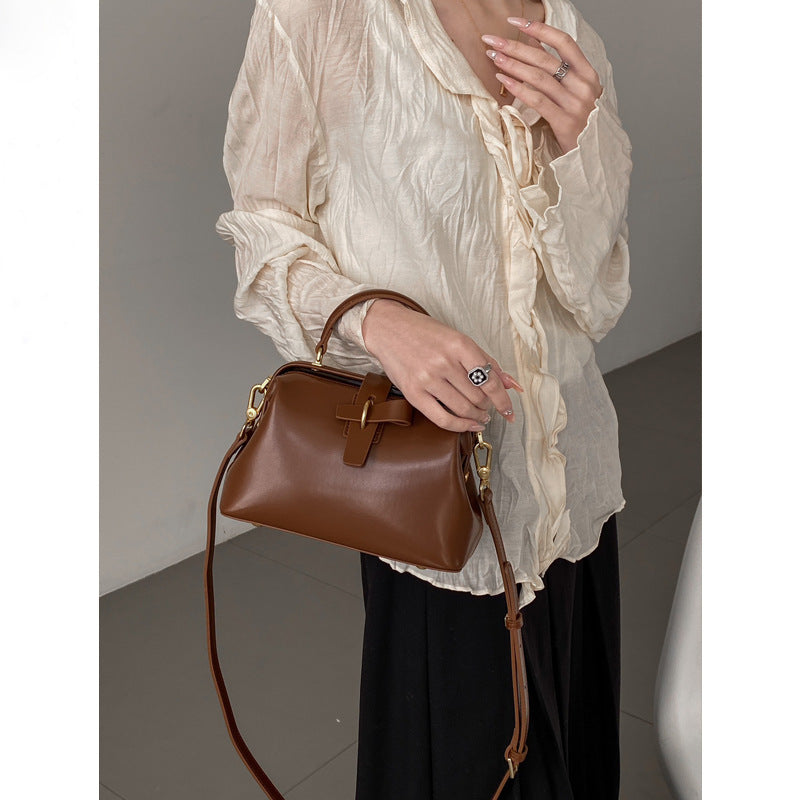 Premium Luxury Cowhide Handbag