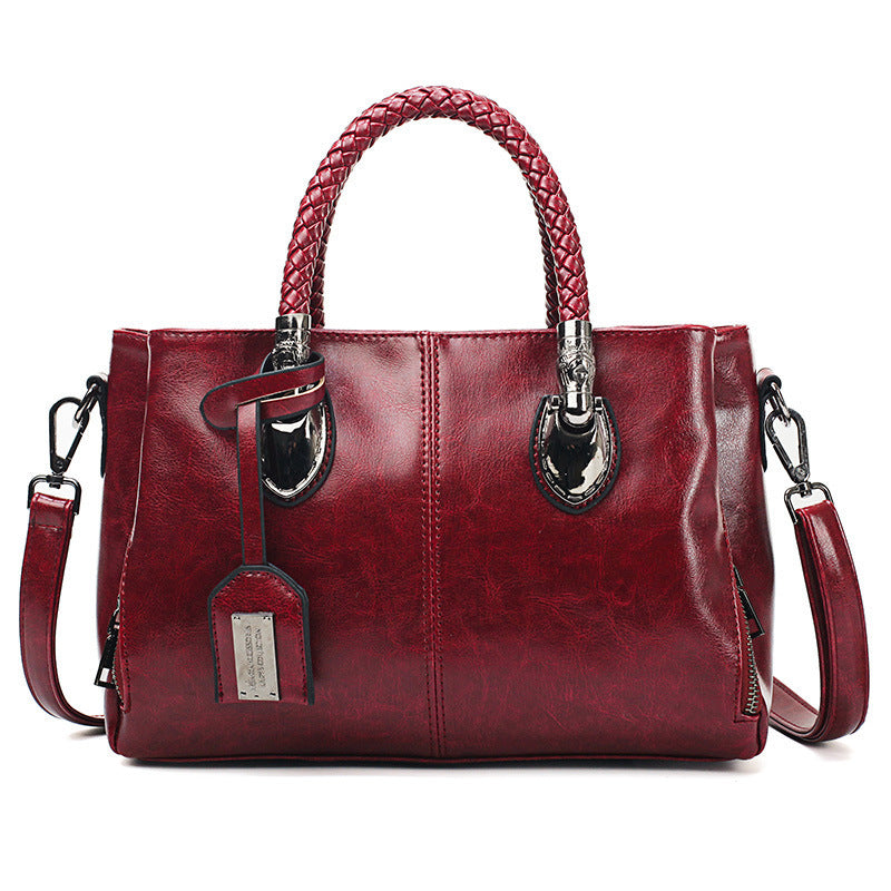 Vintage Oil Wax Luxury Handbags