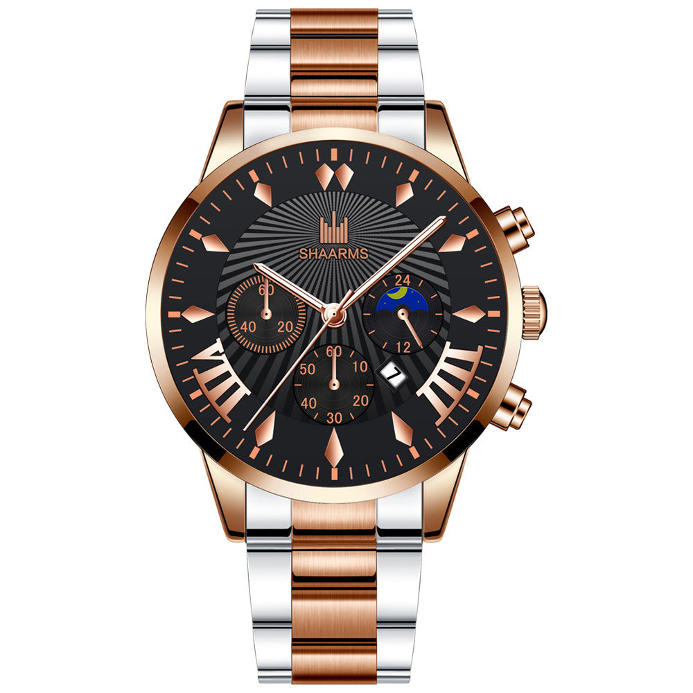 Classic Sun Pattern Watch