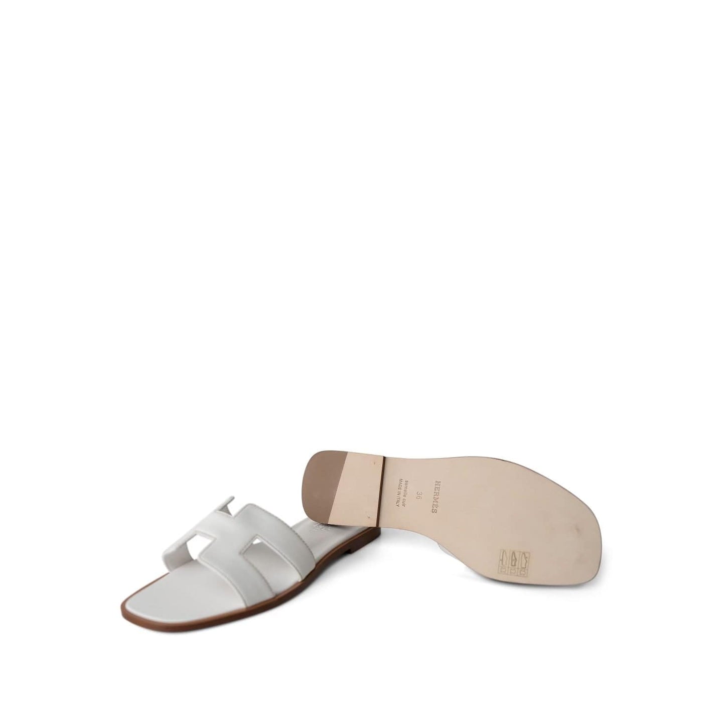 White Oran Sandals Size 36EU/5.5US