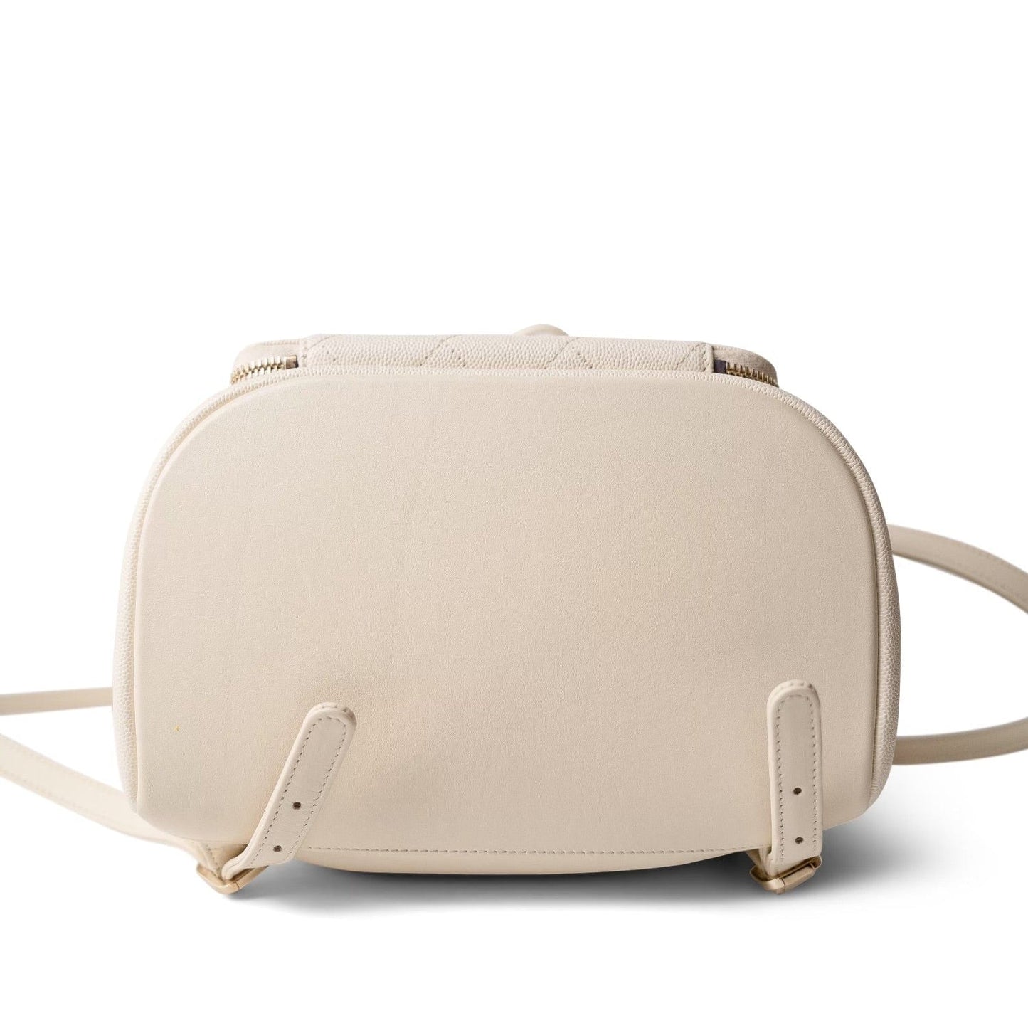 White Caviar Quilted Business Affinity Backpack LGHW