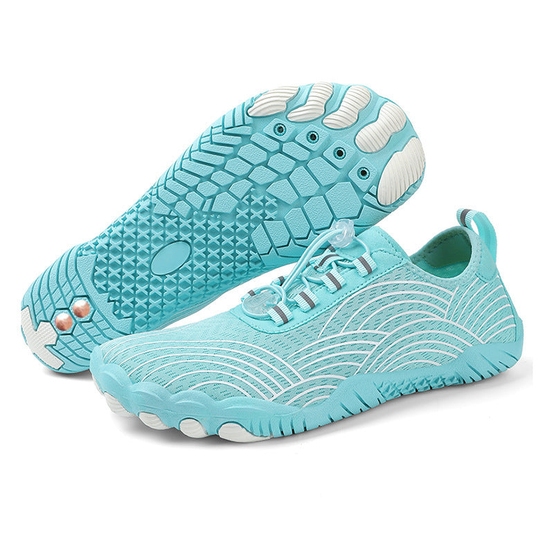 Brass Buckle Grounding Shoes For Women