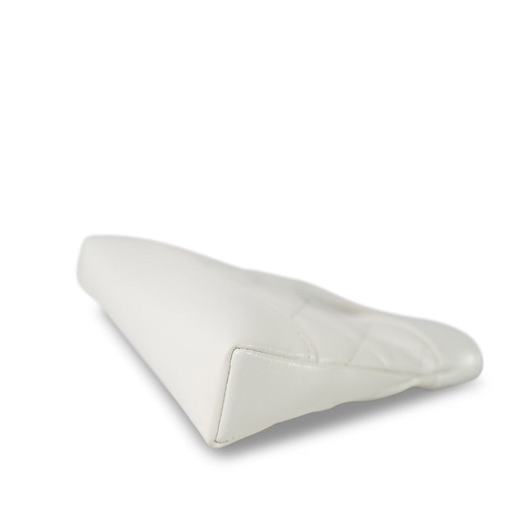 White 31 Nano Shopping Bag Light Gold Hardware