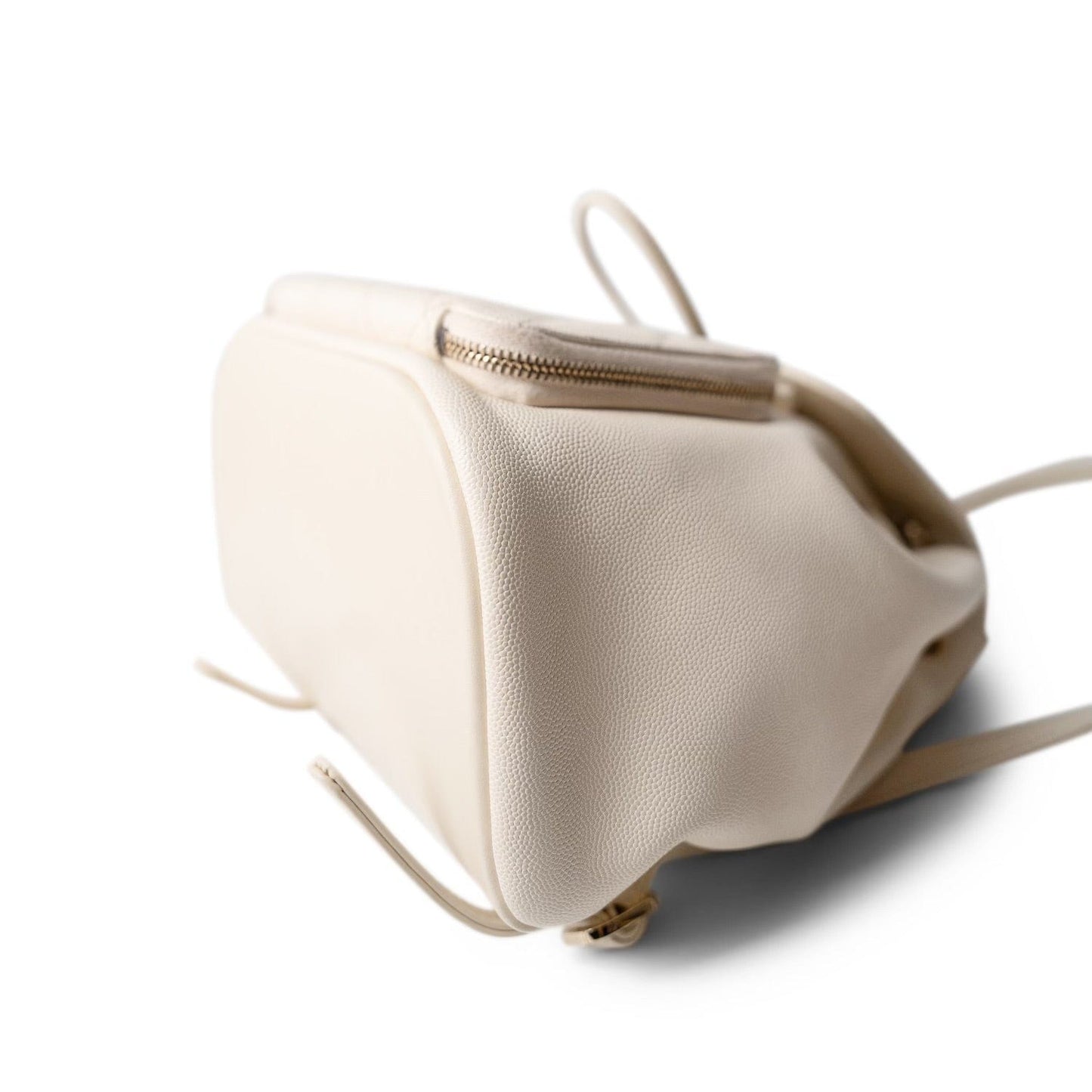 White Caviar Quilted Business Affinity Backpack LGHW