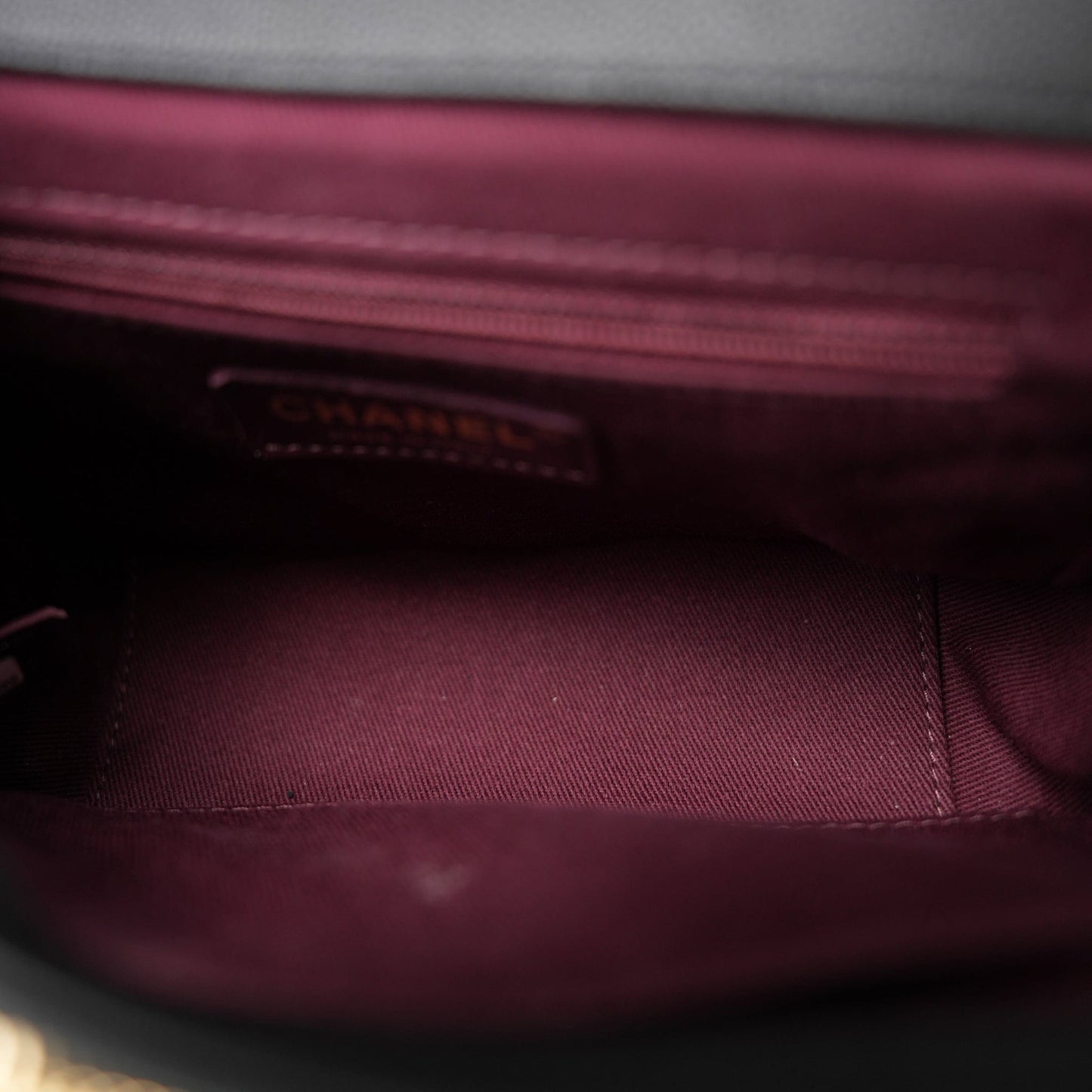 20B Black Caviar Quilted Business Affinity Flap Small Light Gold Hardware