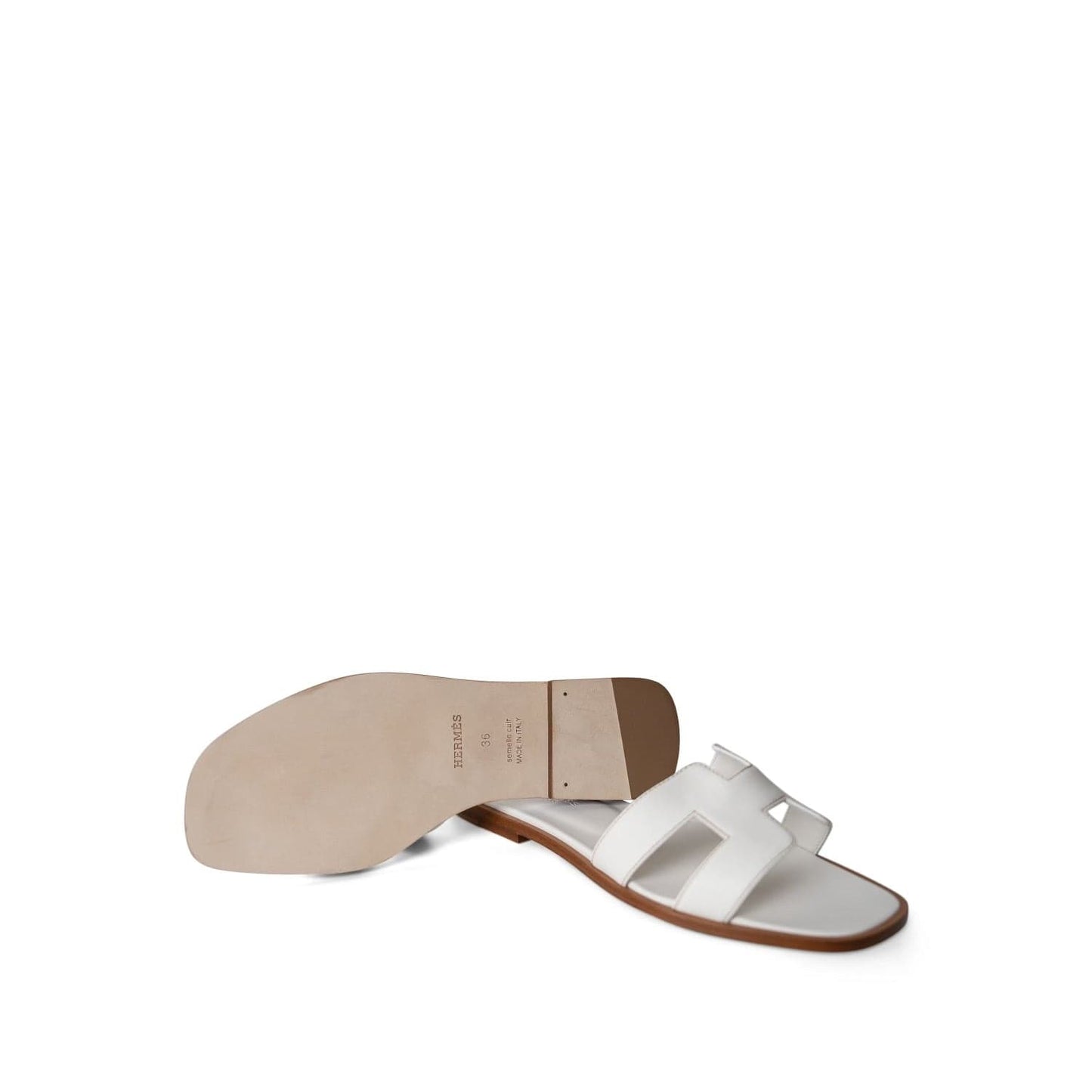 White Oran Sandals Size 36EU/5.5US