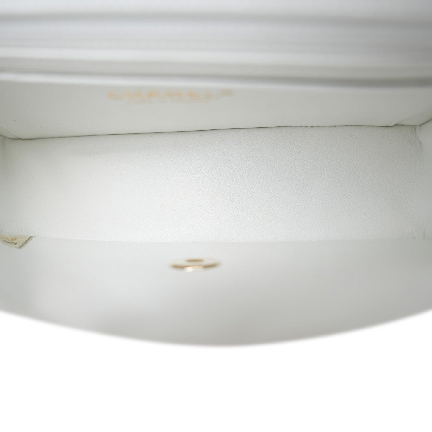 19C White/Orange/Gold Tweed Quilted Mini Rectangular Flap LGHW