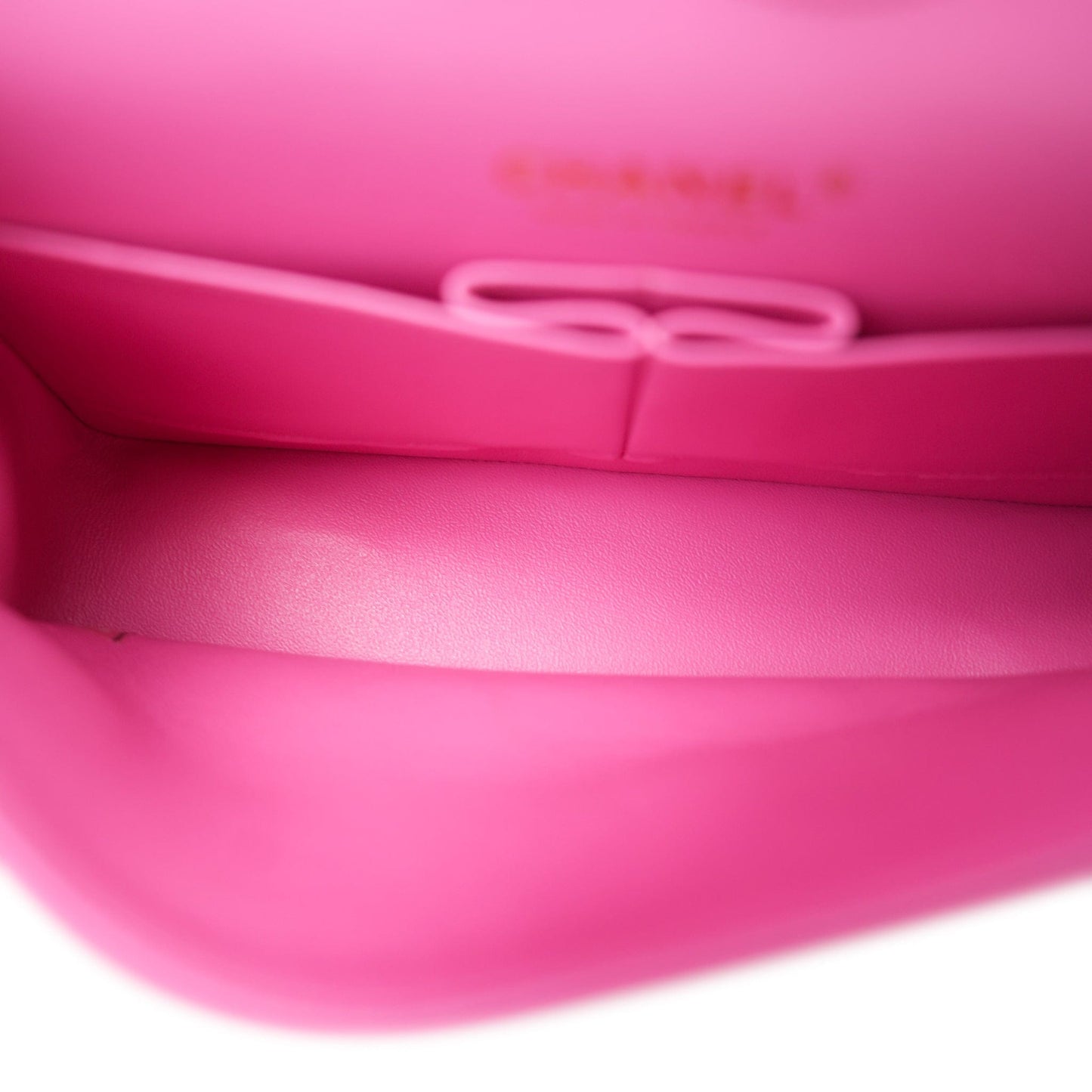 19C Pink Caviar Quilted Classic Flap Medium Light Gold Hardware