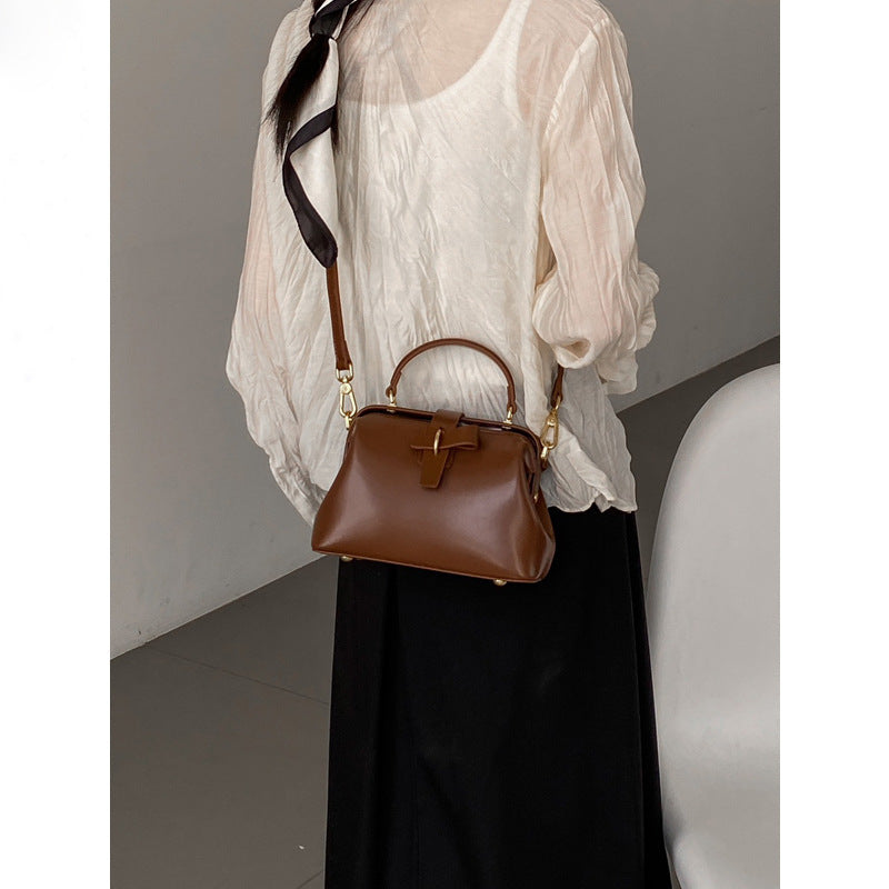 Premium Luxury Cowhide Handbag