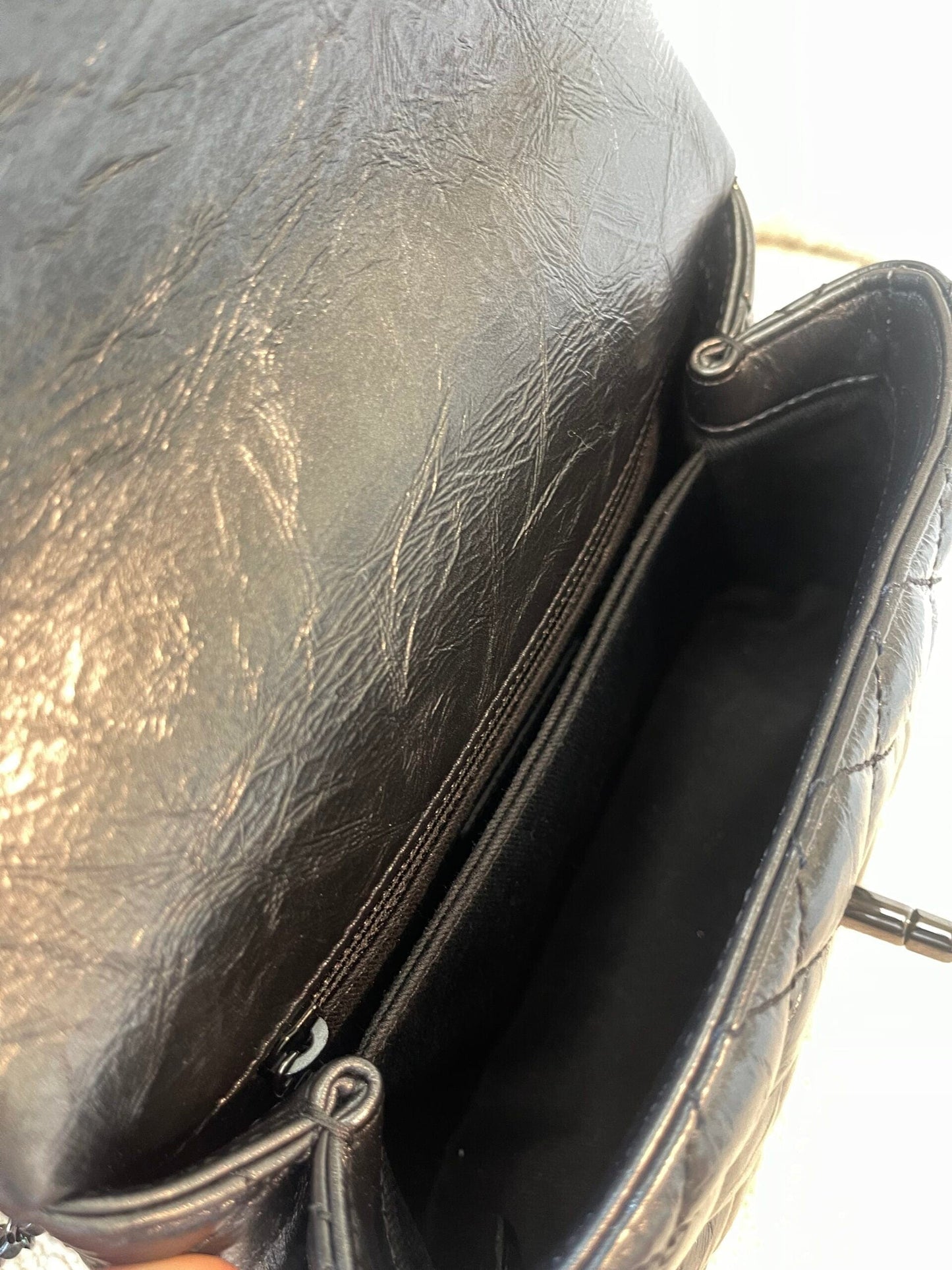 20P So Black Calfskin Quilted Coco Handle Small with Black Hardware