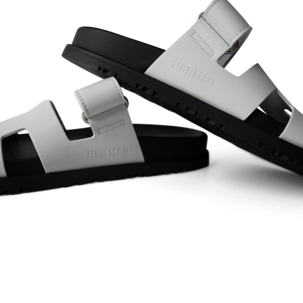 White Chypre Sandals 38.5 / 7.5 US