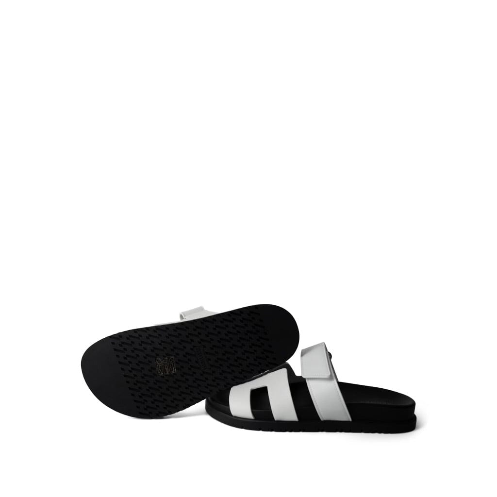White Chypre Sandals 38.5 / 7.5 US