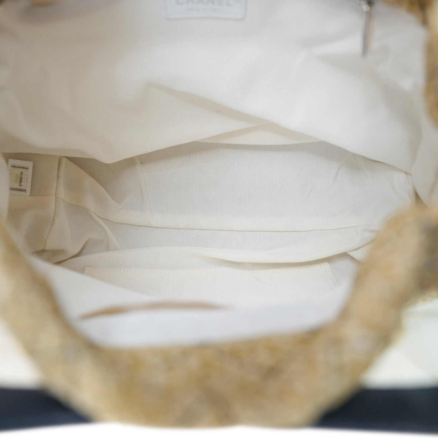 19S Blue Denim PVC Raffia Shopping Tote 31 Small SHW