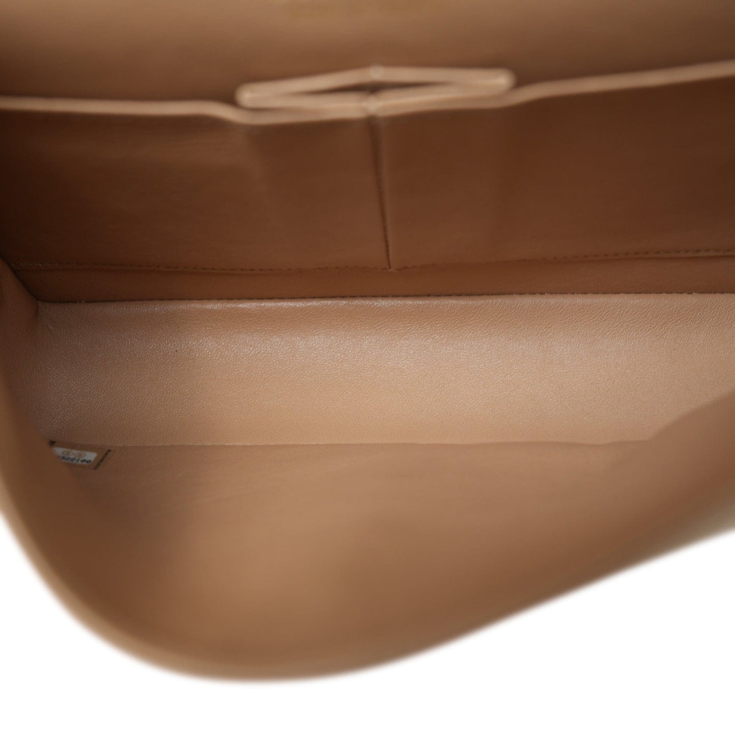 19B Beige Caviar Quilted Classic Flap Medium Light Gold Hardware