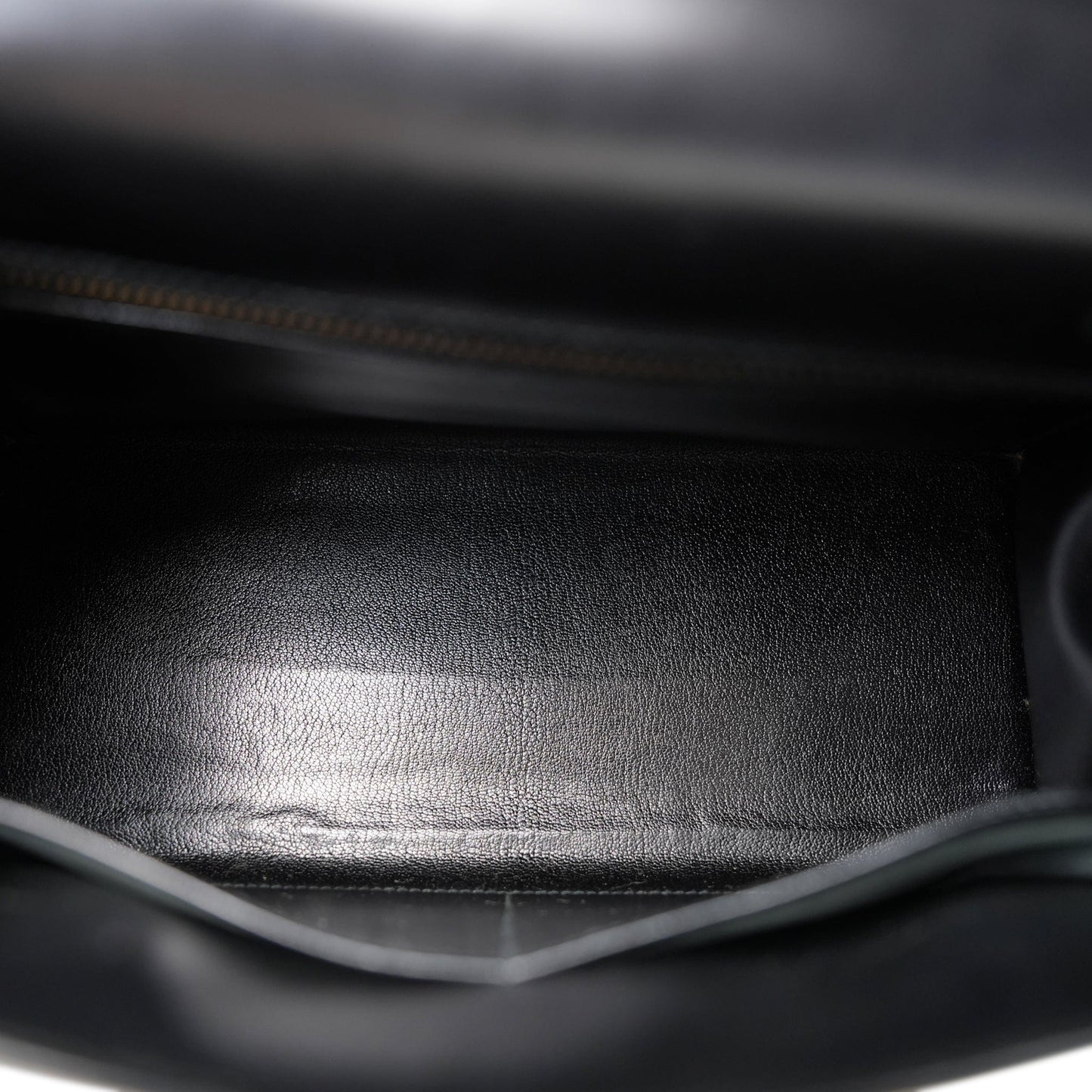 Vintage Kelly 28 Black Box Calfskin Gold Plated