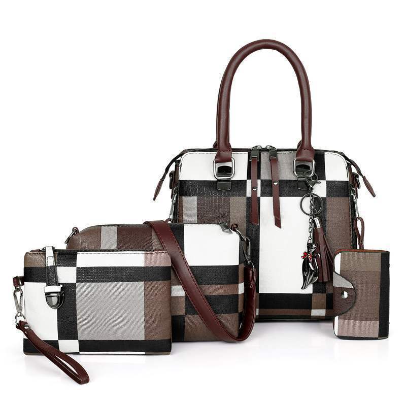 Luxury Plaid Women Bags