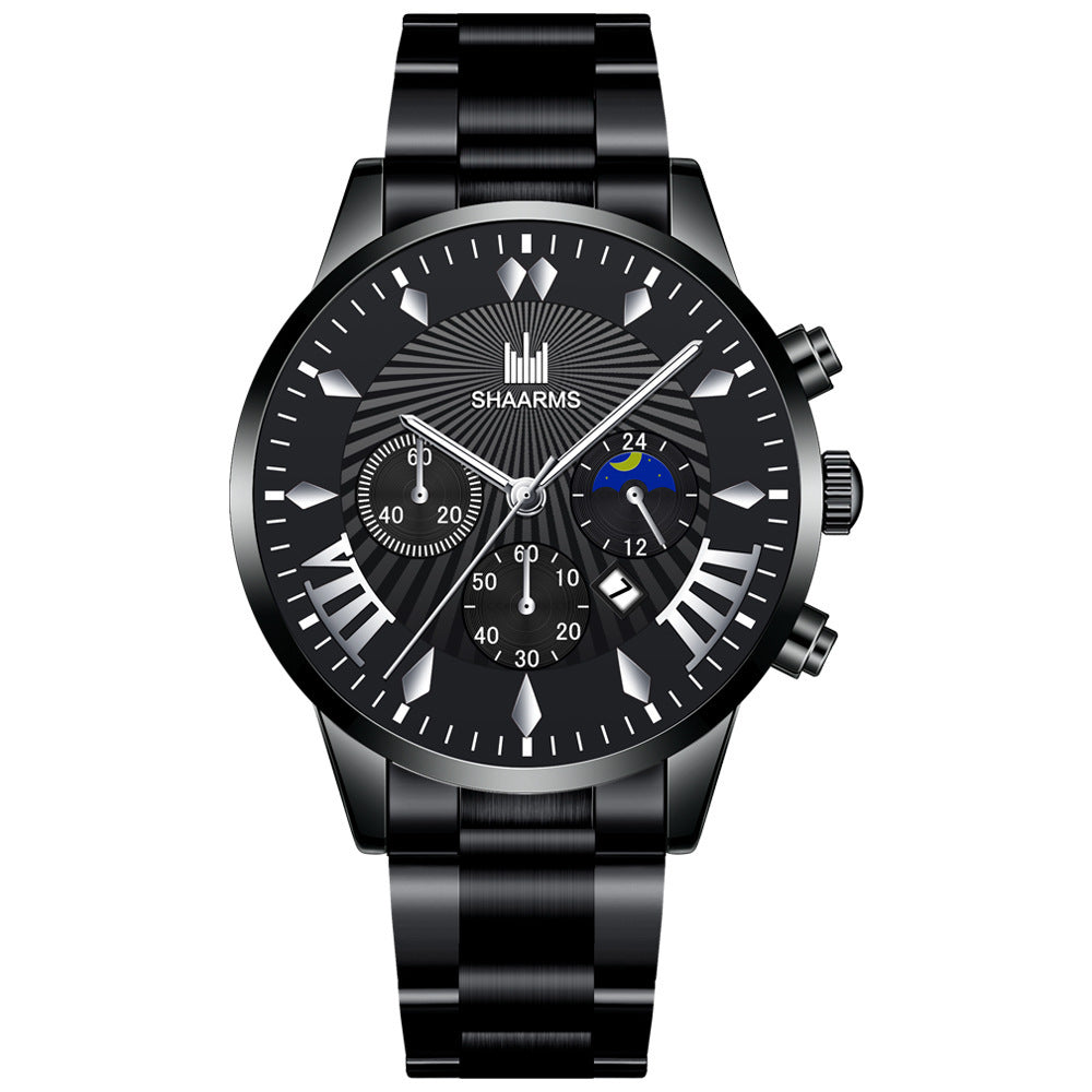 Classic Sun Pattern Watch