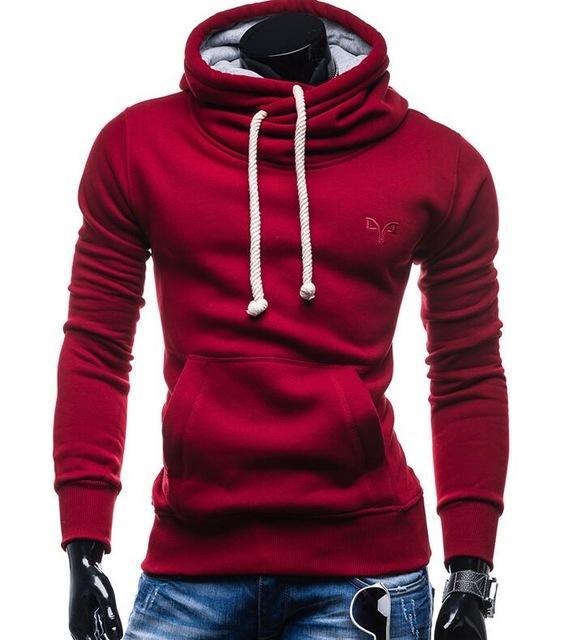 Spring & Autumn High-Neck Hoodies