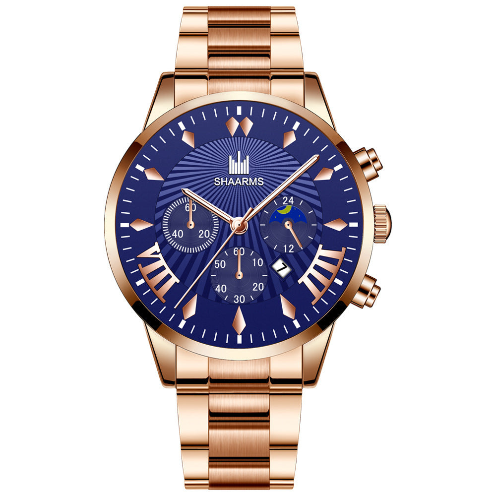 Classic Sun Pattern Watch