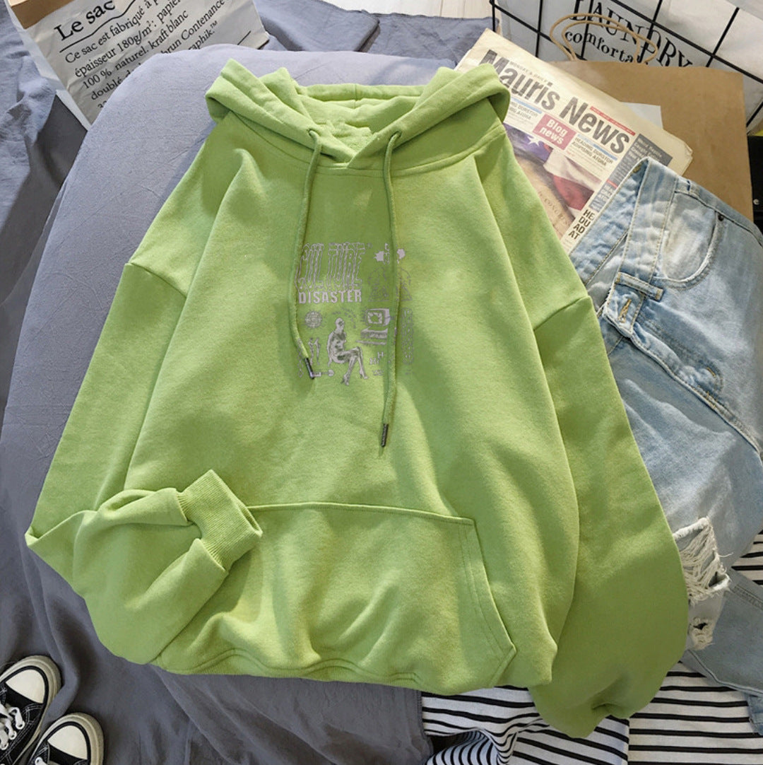 Thickened Loose Hoodie