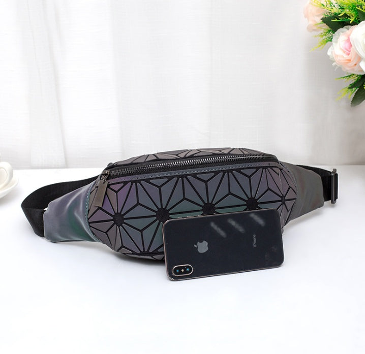 Brand New Luxury Geometry Waist Bag