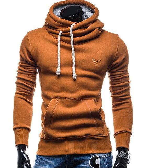 Spring & Autumn High-Neck Hoodies