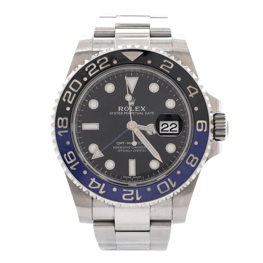 Oyster Perpetual Date GMT-Master II Batman Automatic Watch Stainless Steel and Cerachrom 40