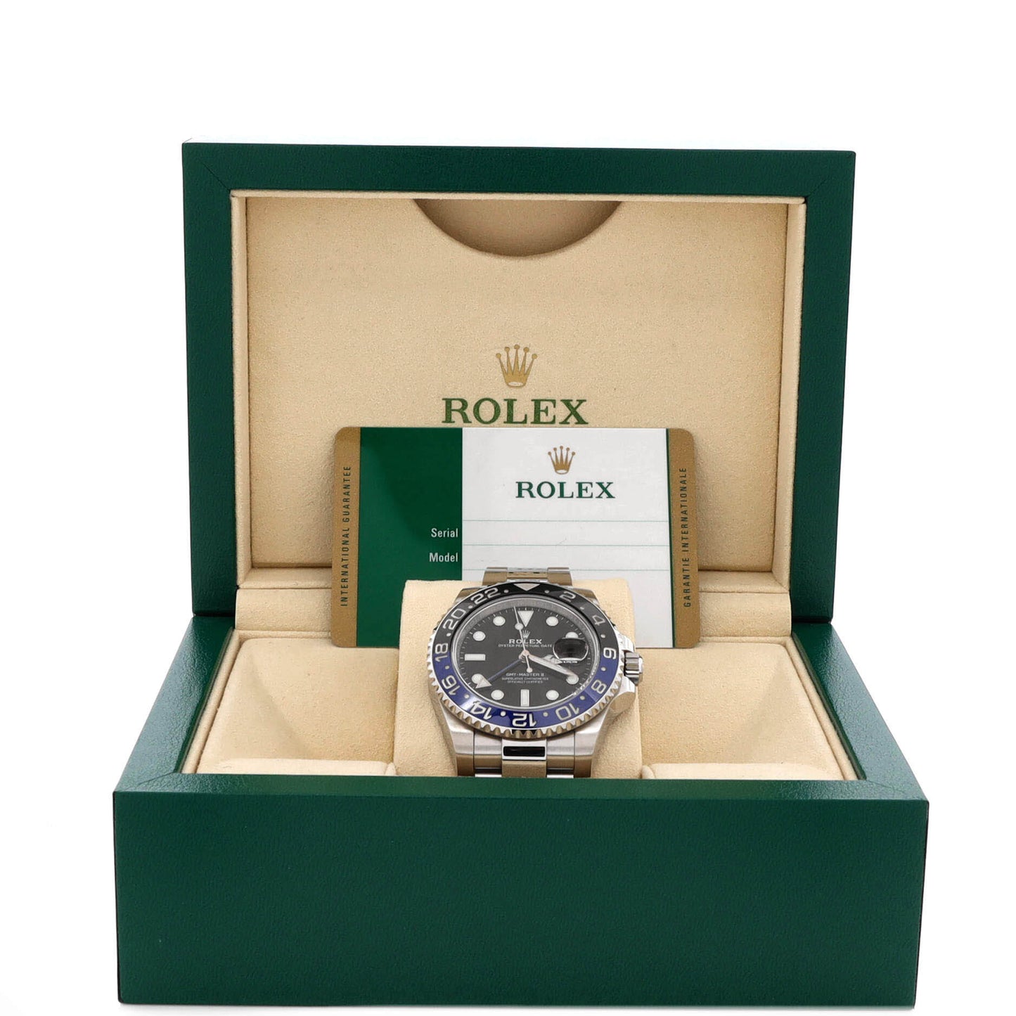 Oyster Perpetual Date GMT-Master II Batman Automatic Watch Stainless Steel and Cerachrom 40