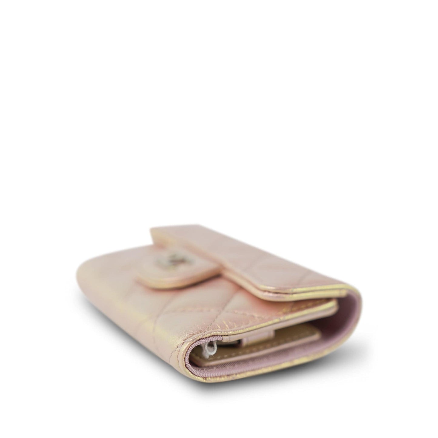 21K Pink Iridescent Key Holder Wallet SHW