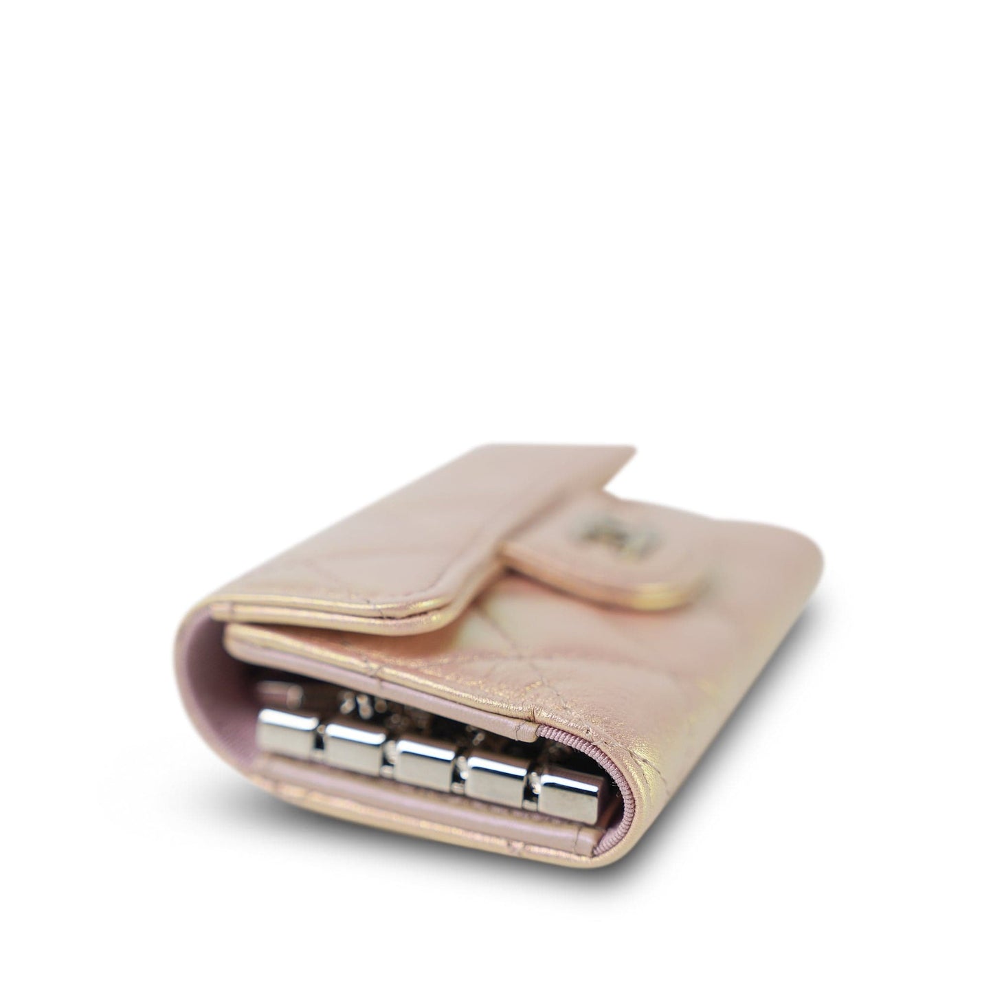 21K Pink Iridescent Key Holder Wallet SHW