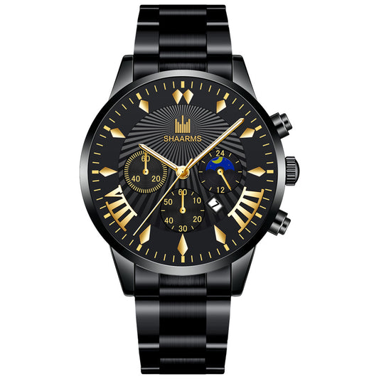 Classic Sun Pattern Watch