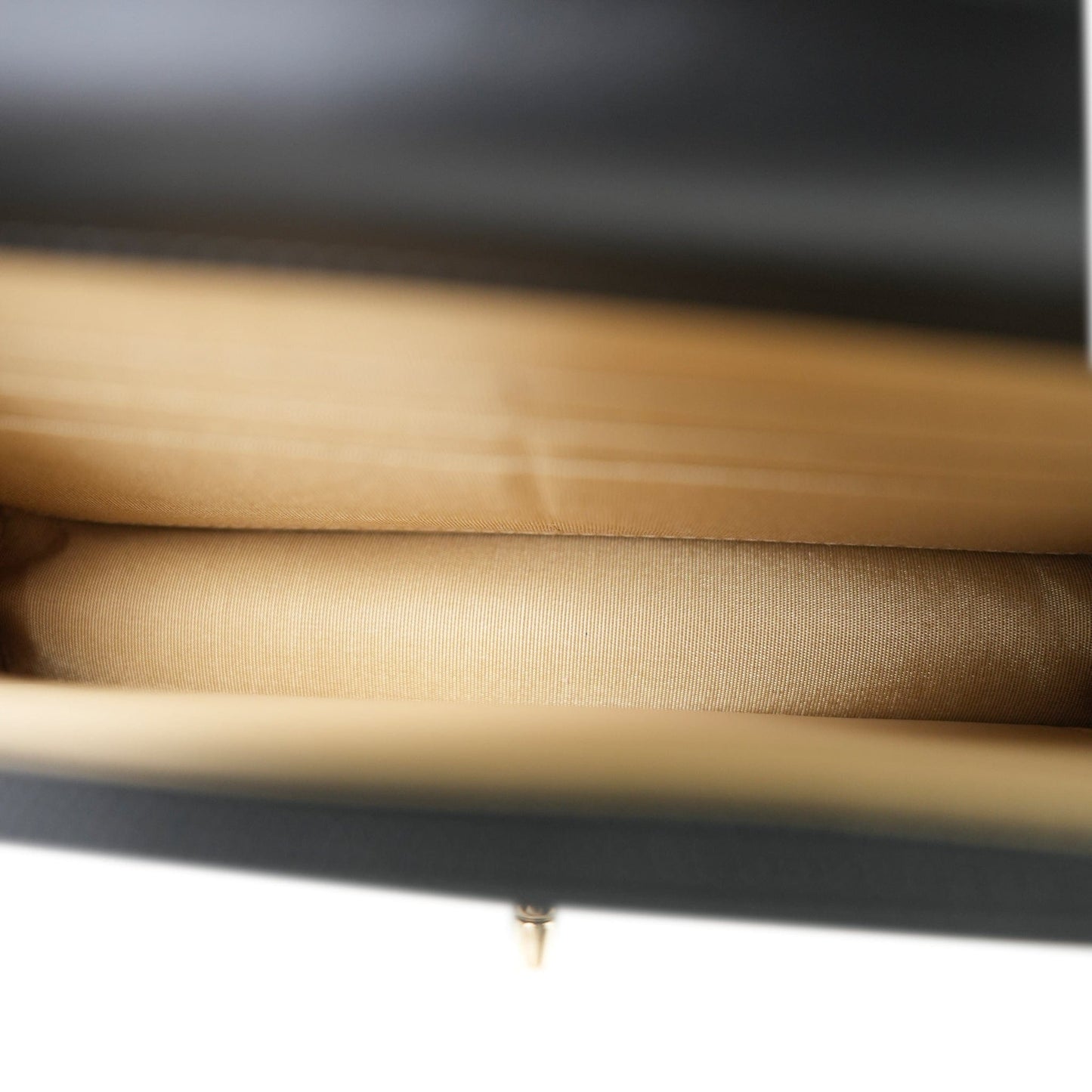 20A Black Velvet Quilted Crystal Pearl Crush Wallet On Chain WOC LGHW