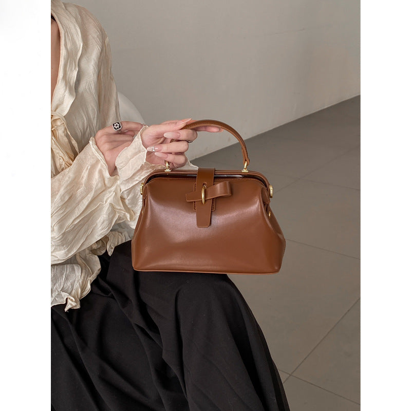Premium Luxury Cowhide Handbag