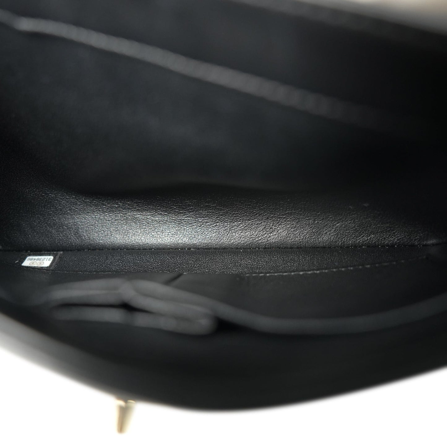 21S Black Lambskin Quilted Small Trendy CC Light Gold Hardware