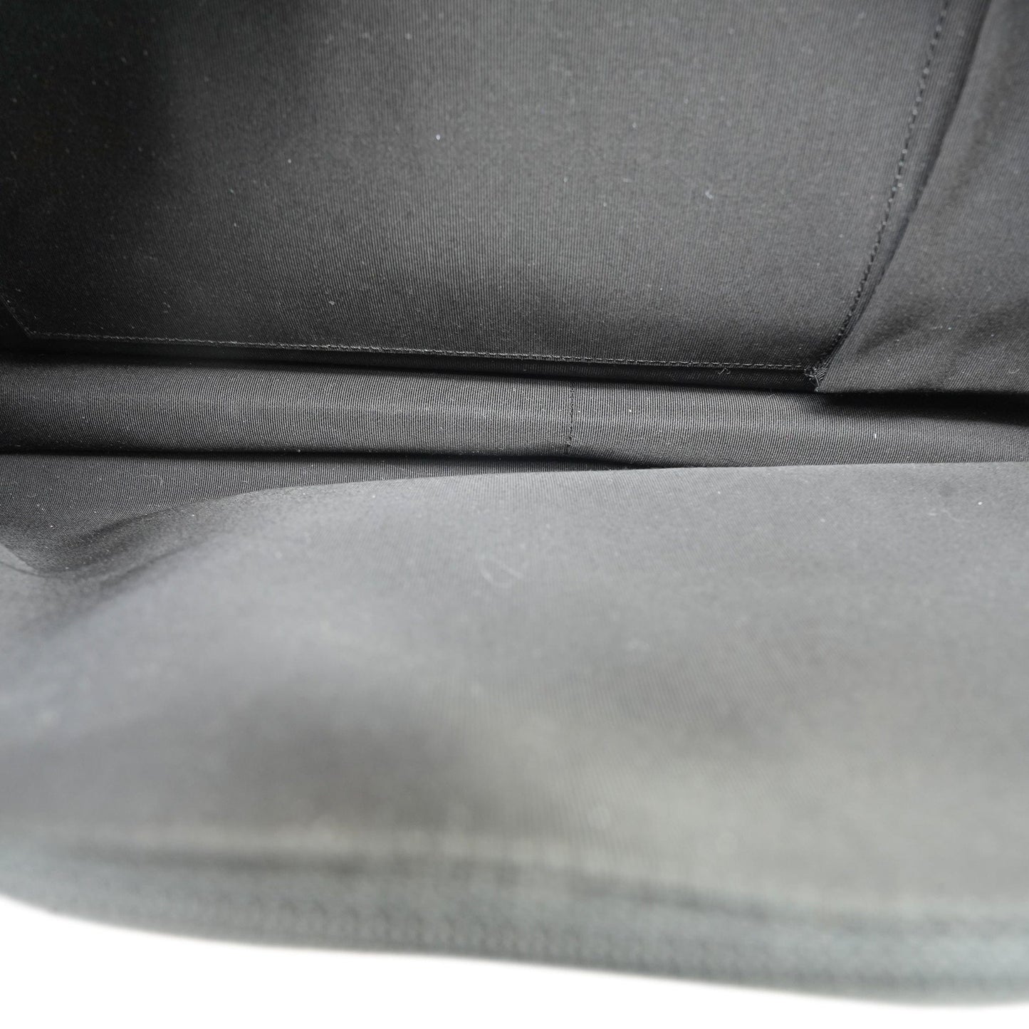 20A Black Grained Calfskin XXL Travel Flap Bag Ruthenium Hardware