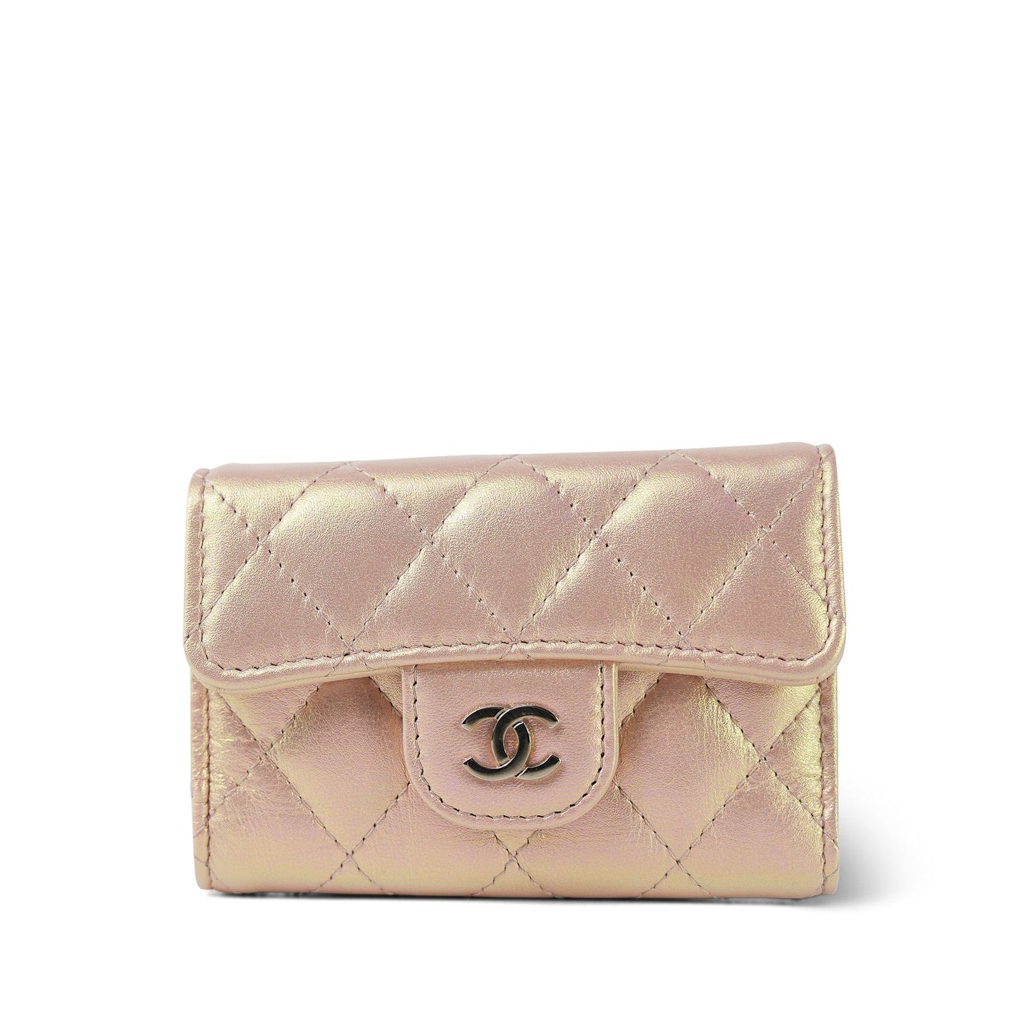 21K Pink Iridescent Key Holder Wallet SHW