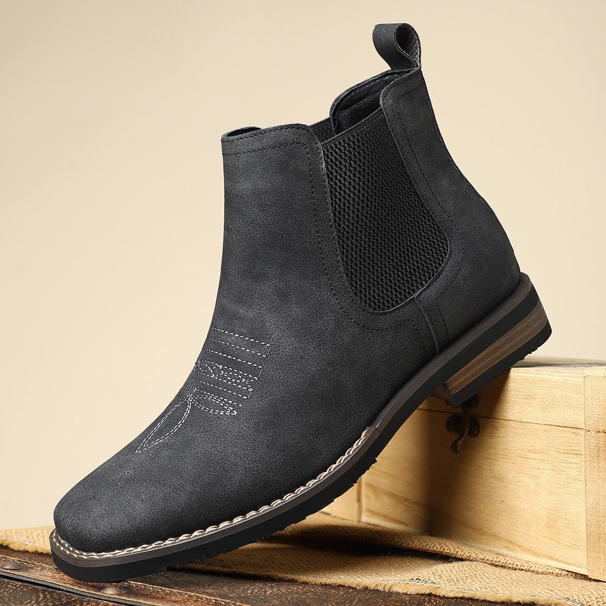Autumn And Winter Casual British Style Mid-Calf Shoes