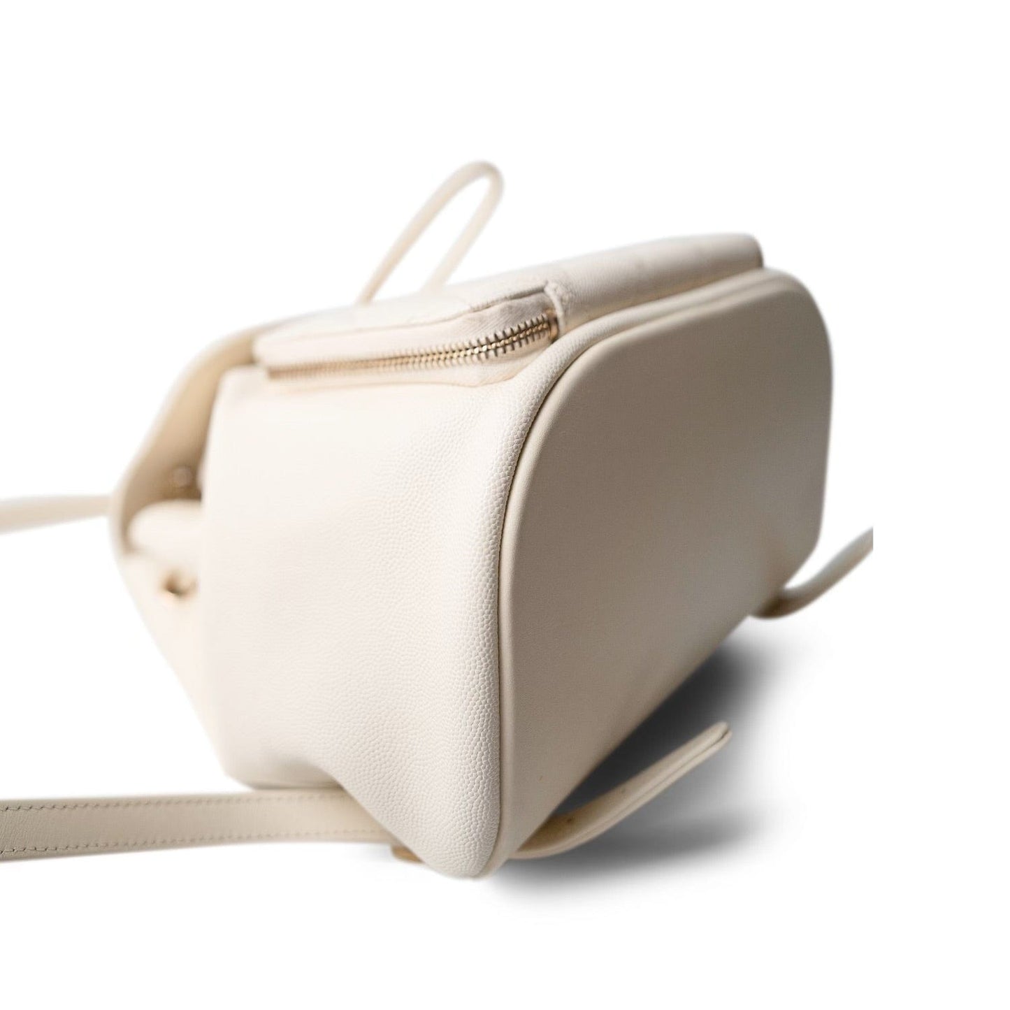 White Caviar Quilted Business Affinity Backpack LGHW