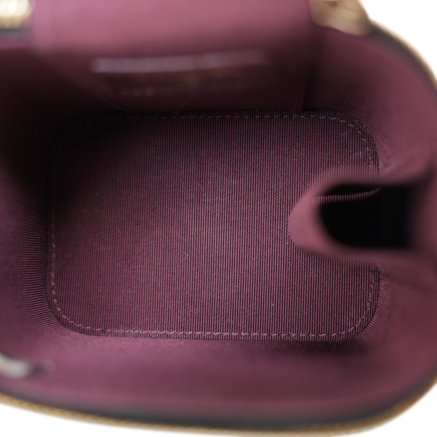 21S Black Caviar Quilted Mini Clutch With Chain Light Gold Hardware