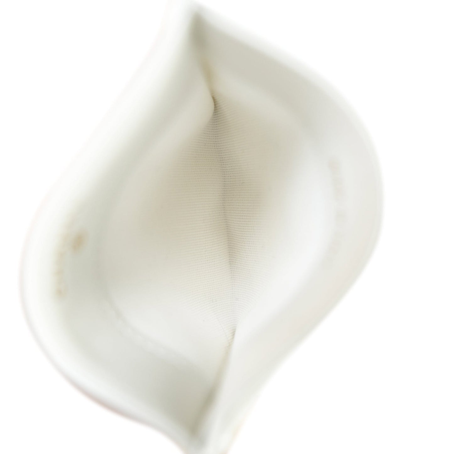 White Caviar Quilted Classic Card Holder LGHW