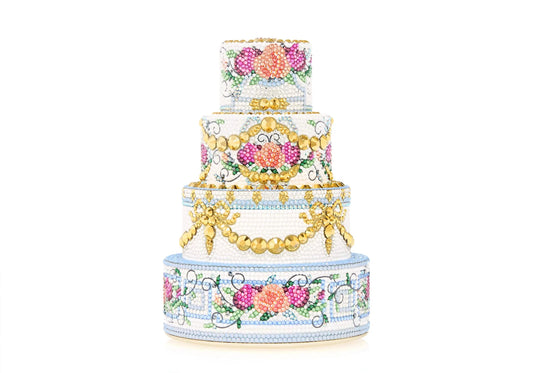 Tiered Cake Tie The Knot