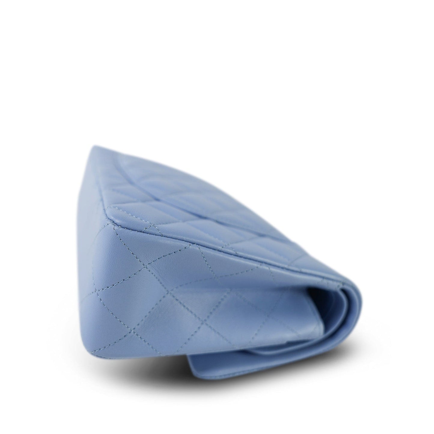 21C Blue Lambskin Quilted Classic Flap Small LGHW